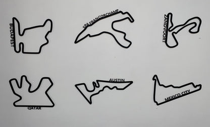 Set de 6 circuitos Formula 1