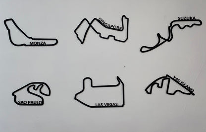 Set de 6 circuitos Formula 1