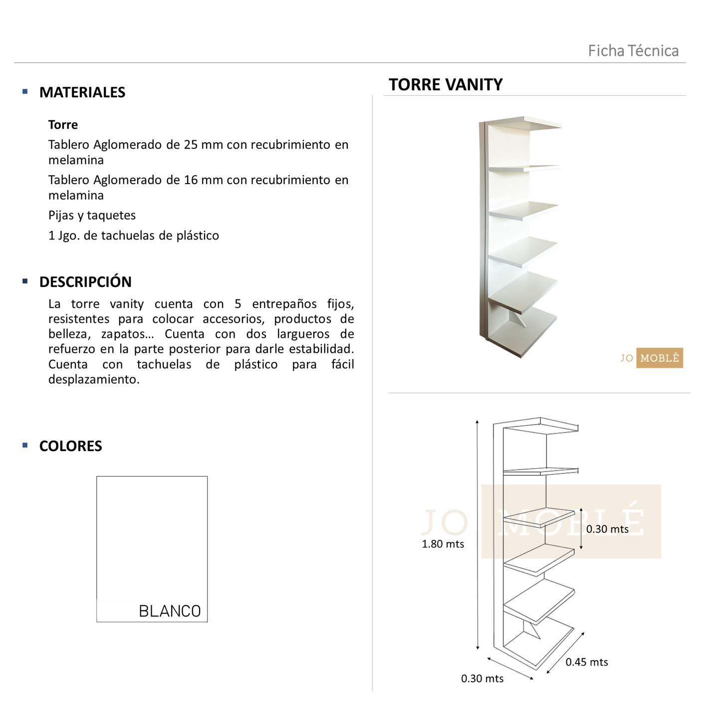 Torre Vanity